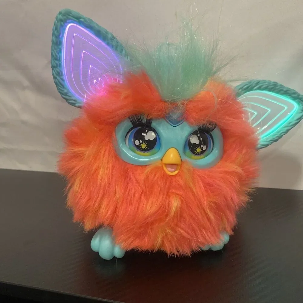 Furby Coral Interactive Plush‎ Toy No Accessories Tested Working